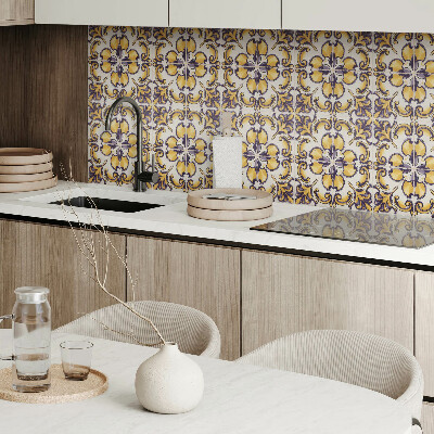 Dekorpaneel Muster mit floralen Motiven