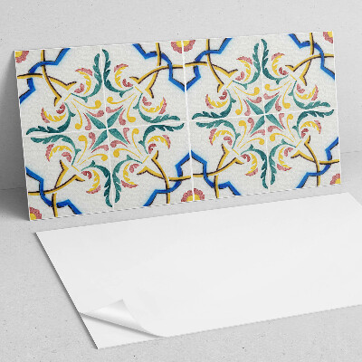 Pvc wandpaneel Pflanzenmuster mit Ornamenten