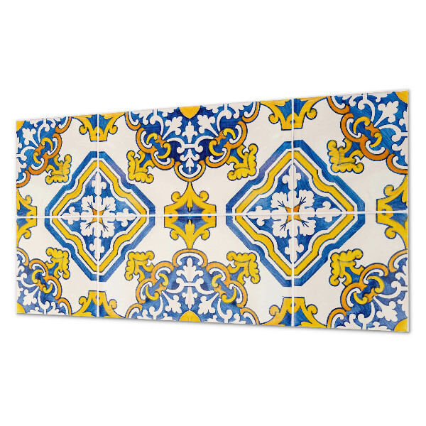 Pvc wandpaneel Mosaikmuster mit Blumen