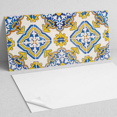 Pvc wandpaneel Mosaikmuster mit Blumen