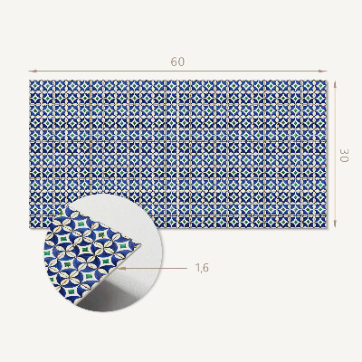 Wandverkleidung paneel Geometrisches Fliesenmuster
