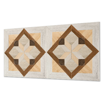 Wandverkleidung paneel Geometrisches Muster in einem Quadrat