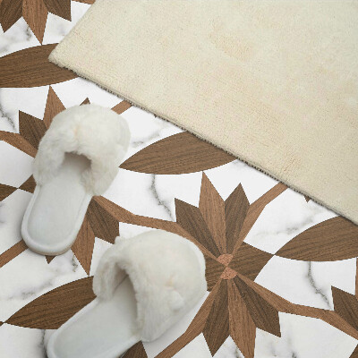 Pvc wandpaneel Geometrisches Muster mit Holz