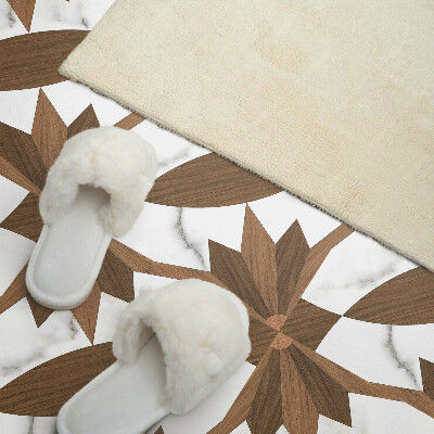 Pvc wandpaneel Geometrisches Muster mit Holz