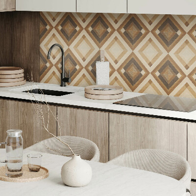 Pvc wandpaneel Geometrisches Schachbrettmuster
