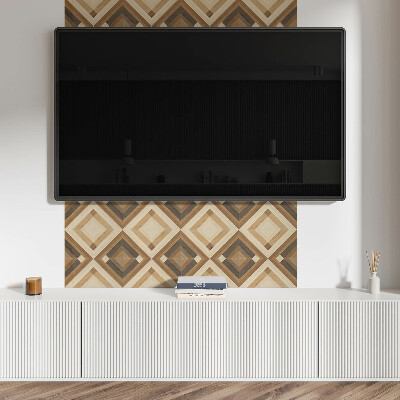 Pvc wandpaneel Geometrisches Schachbrettmuster