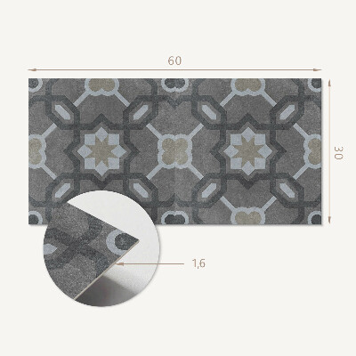 Wandverkleidung paneel Geometrisches Fliesenmuster