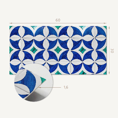 Dekorpaneel Geometrische Fliesenmuster