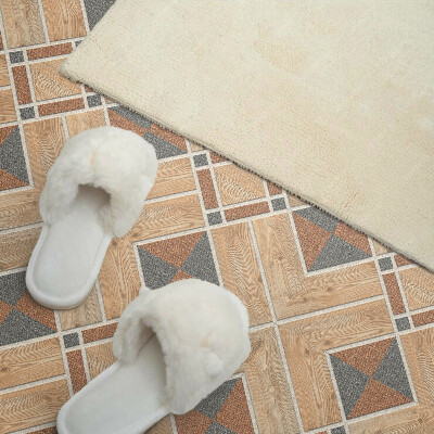 Wandverkleidung paneel Geometrisches Muster mit Holz