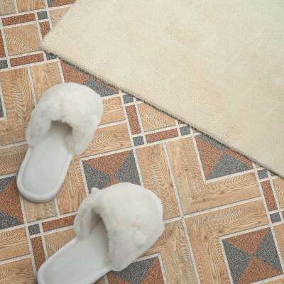 Wandverkleidung paneel Geometrisches Muster mit Holz
