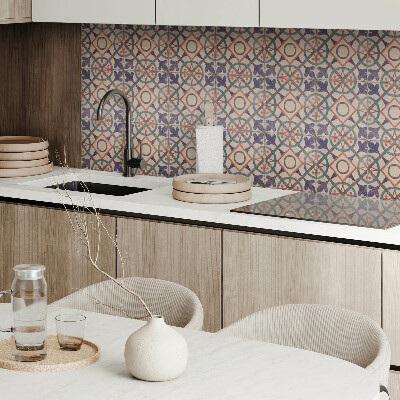 Pvc wandpaneel Geometrisches Muster mit Kreisen