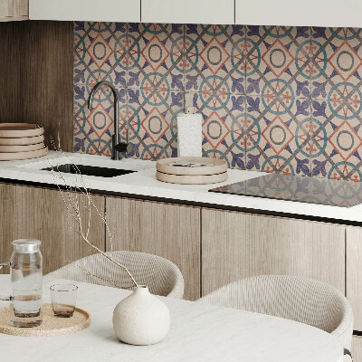 Pvc wandpaneel Geometrisches Muster mit Kreisen
