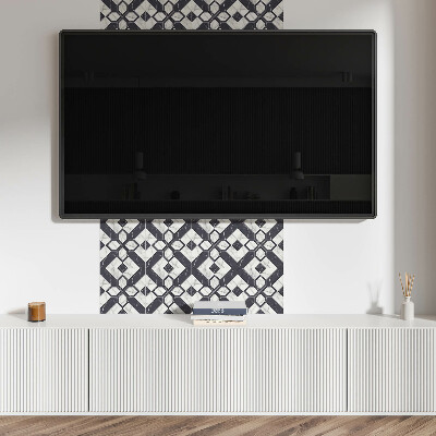 Pvc wandpaneel Geometrisches Marmormuster