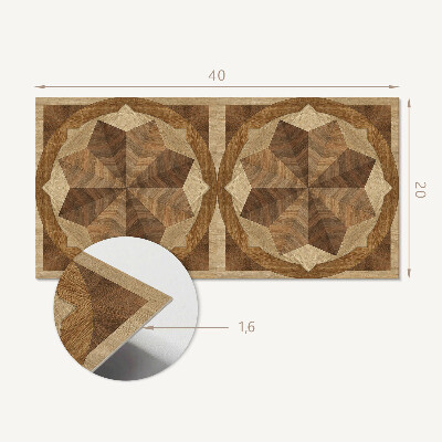 Dekorpaneel Mehrschichtiges geometrisches Muster