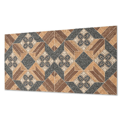 Pvc wandpaneel Muster mit floralen Motiven