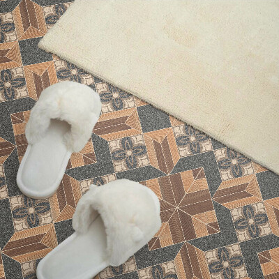 Pvc wandpaneel Muster mit floralen Motiven