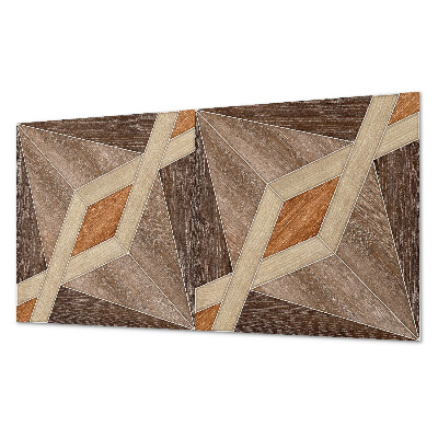 Pvc wandpaneel Geometrisches Holzmuster