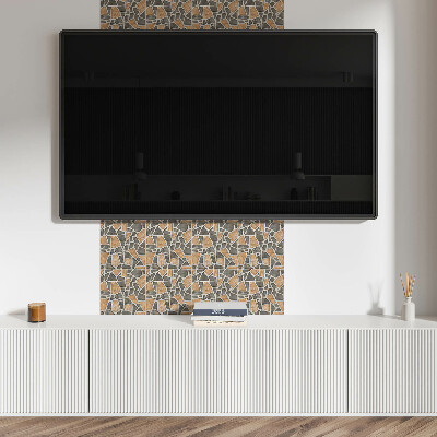 Dekorpaneel Steinmosaikmuster