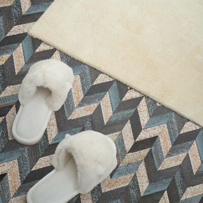 Wandverkleidung paneel Zickzack-Muster mit Holz