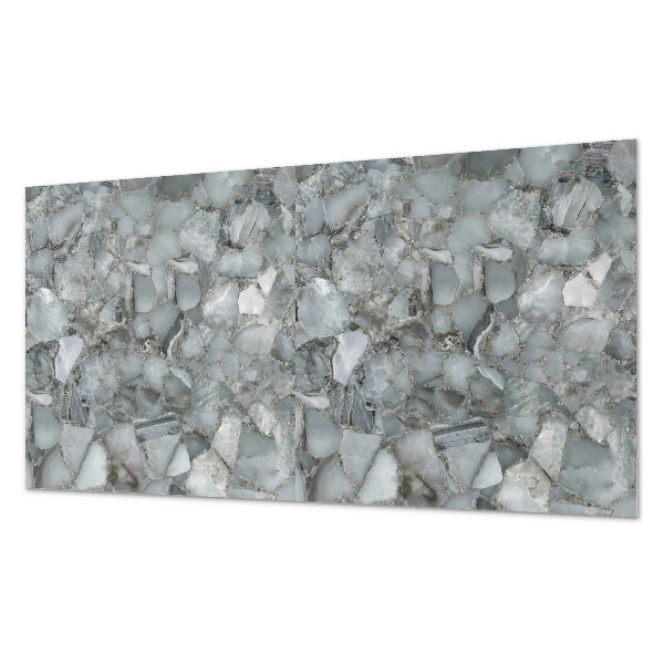 Wandverkleidung paneel Steinmosaik mit Adern