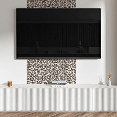 Wandverkleidung paneel Mosaik mit verschiedenen Formen