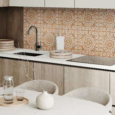 Pvc wandpaneel Mosaik mit kreisförmigem Muster