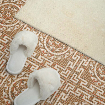 Pvc wandpaneel Mosaik mit kreisförmigem Muster