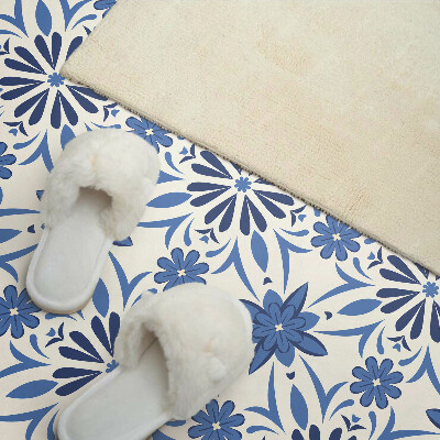 Pvc wandpaneel Blumenmuster auf dem Hintergrund