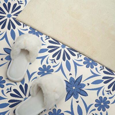 Pvc wandpaneel Blumenmuster auf dem Hintergrund