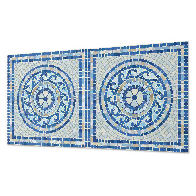 Pvc wandpaneel Mosaik in Himmelstönen