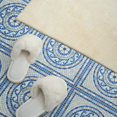 Pvc wandpaneel Mosaik in Himmelstönen