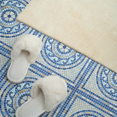 Pvc wandpaneel Mosaik in Himmelstönen