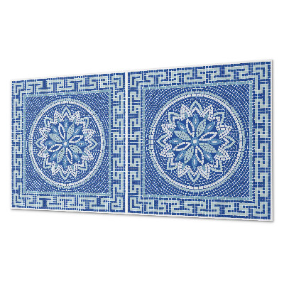 Wandverkleidung paneel Mosaik-Blumenmuster-Design