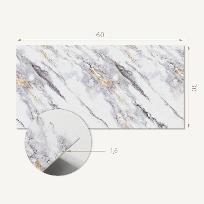 Pvc wandpaneel Elegantes Marmormuster