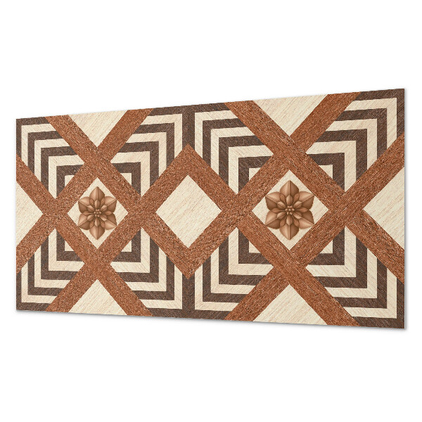 Wandverkleidung paneel Muster mit geometrischen Motiven