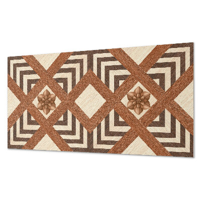 Wandverkleidung paneel Muster mit geometrischen Motiven
