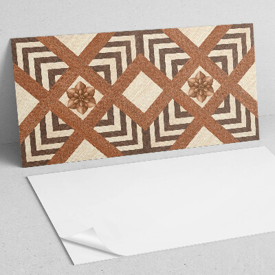 Wandverkleidung paneel Muster mit geometrischen Motiven