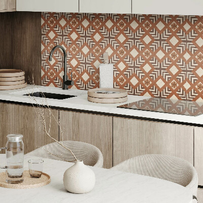 Wandverkleidung paneel Muster mit geometrischen Motiven