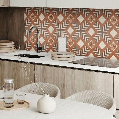 Wandverkleidung paneel Muster mit geometrischen Motiven