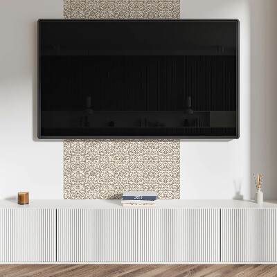 Pvc wandpaneel Pflanzenmuster mit Ornamenten