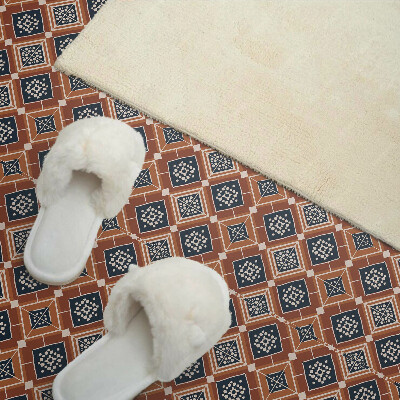 Wandverkleidung paneel Geometrie in Braun und Weiß