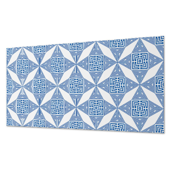 Pvc wandpaneel Geometrisches Gittermuster