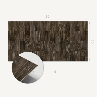 Pvc wandpaneel Holzbrettmuster
