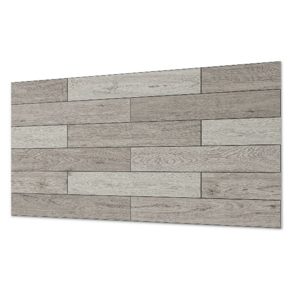 Pvc wandpaneel Holzfarbene Bretter