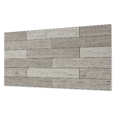 Pvc wandpaneel Holzfarbene Bretter