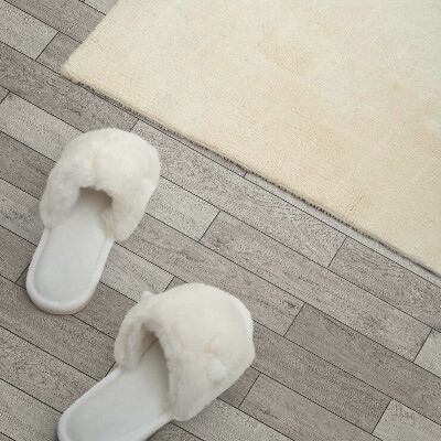 Pvc wandpaneel Holzfarbene Bretter
