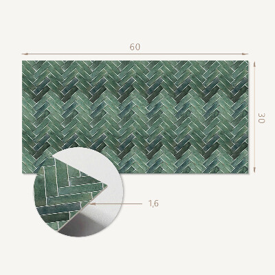 Wandverkleidung paneel 3D-Fischgrätenmuster