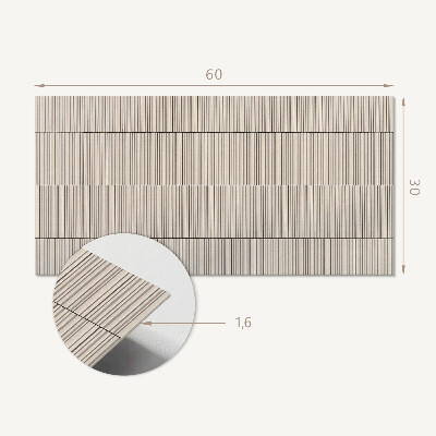 Pvc wandpaneel Parallele Linien im Hintergrund