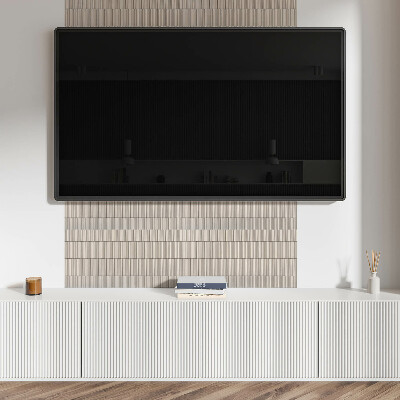 Pvc wandpaneel Parallele Linien im Hintergrund