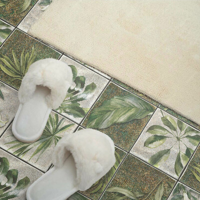 Wandverkleidung paneel Blätter in einem Mosaik der Natur